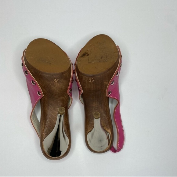 D&g Leather and Wood Heels - Picture 6 of 6